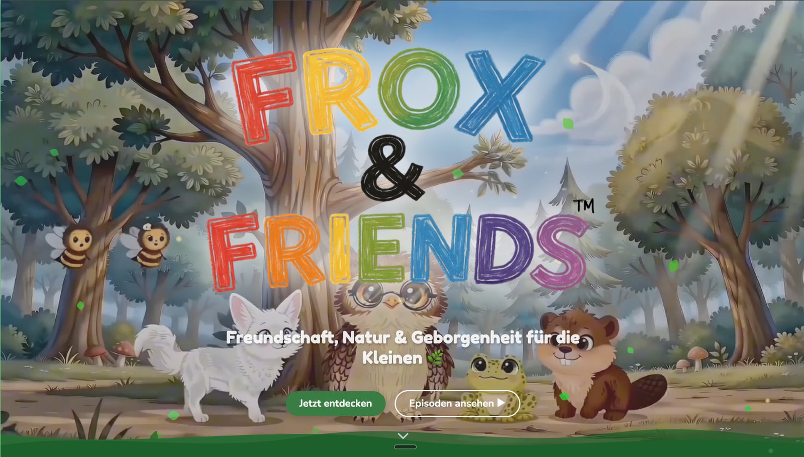 Website Frox & Friends